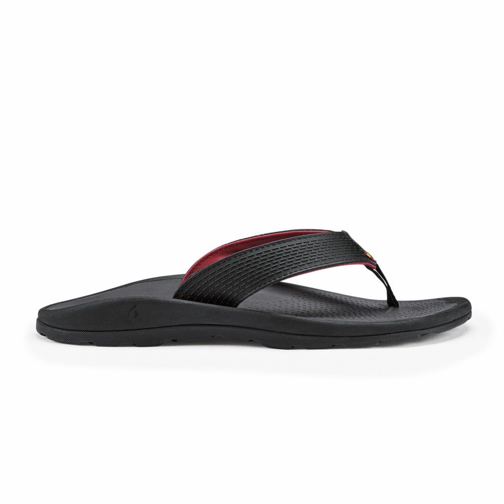 Sandalias Olukai ‘Imaka - Chanclas Mujer Negros 20608-941